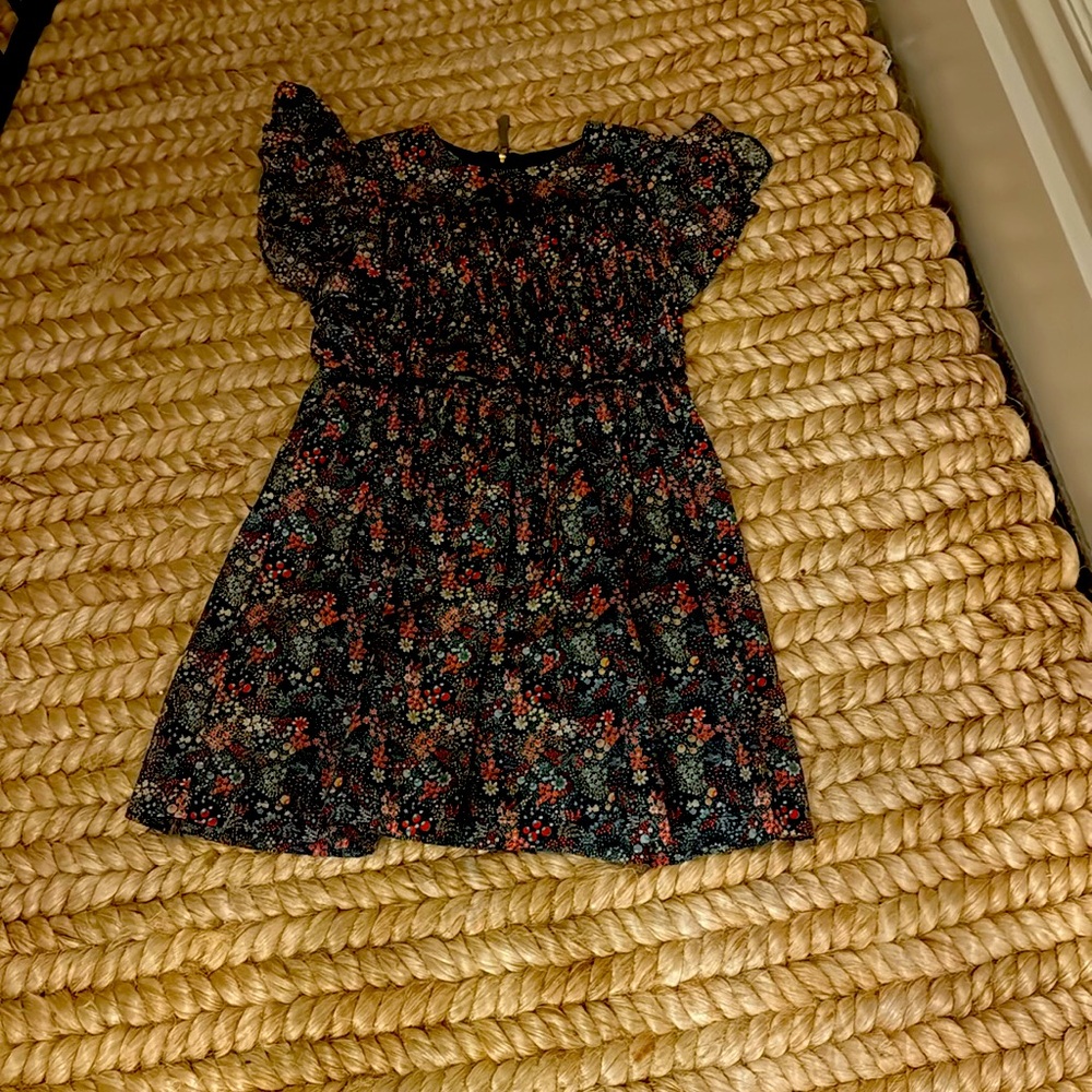 Liberty print j crew size 8 dress girls
